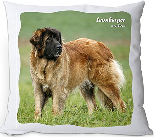 Nanyuk +++ Leonberger - Kuschelkissen/Kissen | Pillow/Kussen - Leo 02 von Nanyuk