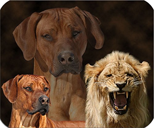 Nanyuk +++ Rhodesian Ridgeback - Textil Mousepad Mauspad Unterlage Mausmatte | 5 mm dick - RRB 02 von Nanyuk