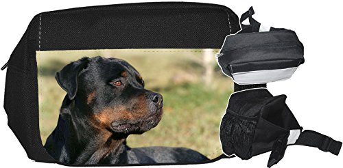 Nanyuk +++ Rottweiler - GÜRTELTASCHE Bauchtasche Futterbeutel HÜFTTASCHE Tasche - RTW 05 von Nanyuk