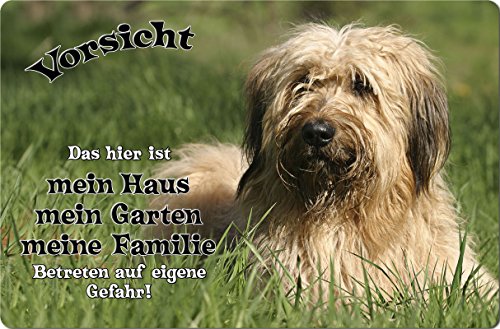 +++ SCHAFPUDEL - Metall WARNSCHILD Schild Hundeschild Sign - SFP 04 T1 von Nanyuk