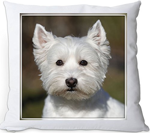 Nanyuk +++ West Highland White Terrier - Kuschelkissen/Kissen | Pillow/Dekokissen - Westie 11 von Nanyuk