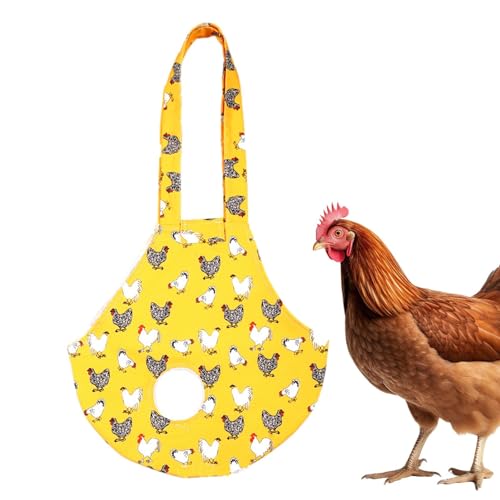 Chicken Carrier Sling – Chicken Shoulder Bag, Chicken Carrier Bags | Umhängetasche atmungsaktiv, langlebig, leicht zu reinigen, tragbar und bequem für Huhn, Hahn, Geflügel von Naqqios