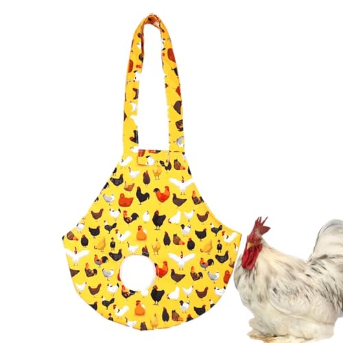 Chicken Carrier Sling – Chicken Shoulder Bag, Chicken Carrier Bags | Umhängetasche atmungsaktiv, langlebig, leicht zu reinigen, tragbar und bequem für Huhn, Hahn, Geflügel von Naqqios