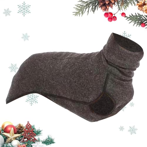 Hundekleidung für kleine Hunde – kleine Hundekleider, modische Kleidung für kleine Hunde, Rollkragen, warmes Sweatshirt für Hunde, Fleece, trendiger -Winter-Pullover für kleine Hunde von Naqqios