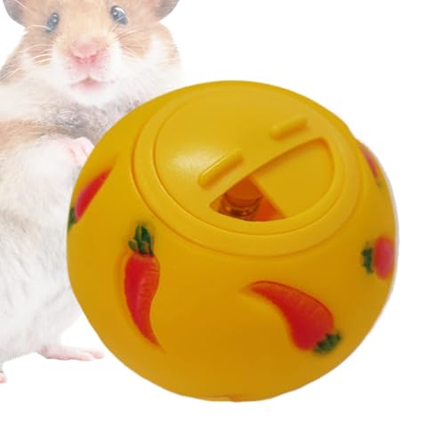 Naqqios Bunny Treat Ball - Haustier Behandeln Ballspielzeug, Lebensmittel, Die Interaktive Spielzeuge Abgeben | Interaktiver Igel Behandeln Ball, Multifunktionale Lebensmittel -Rätsel Ball von Naqqios