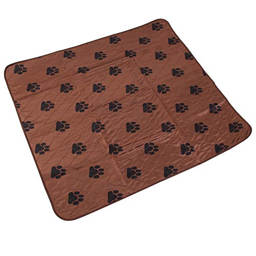Dog Pee Pad, Dog Urine Mat, Dauerhafter Urinisolationseffekt für Verschiedene Haustiere(Dark Brown, 40 * 60cm) von Naroote