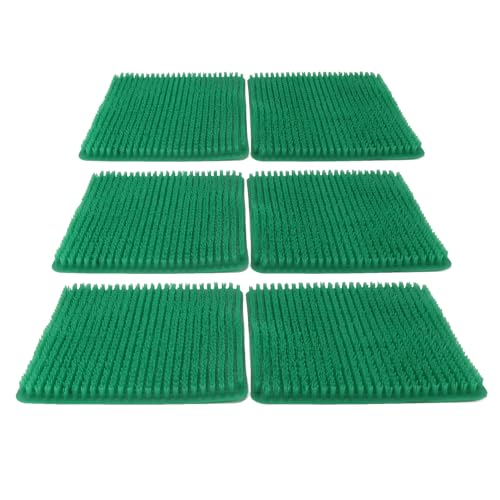 Naroote Hühnernistkasten-Pads, Wiederverwendbare Hühnernestmatte für die Hühneraufzucht, Wasserdicht, Kratzfest (Green) von Naroote