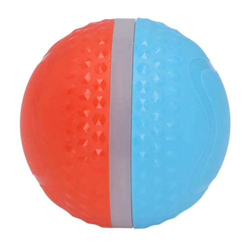 Naroote Aktiver Ball, der Rollt, Robustes, Ausgezeichnetes Automatisches Spielzeug für Mittelgroße und Große Hunde. (Blau-Orange) von Naroote