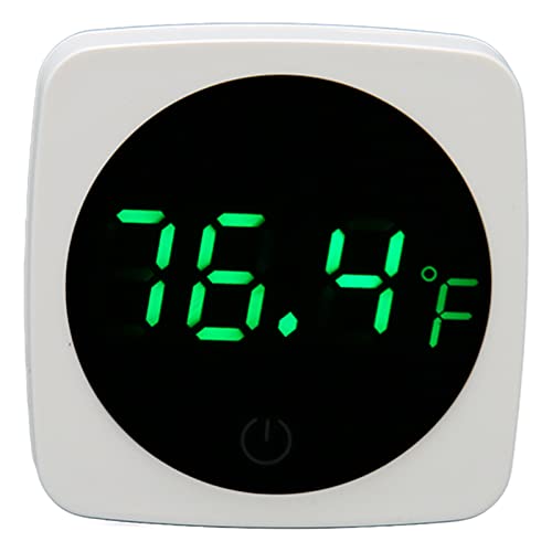 Naroote Digitales Aquarium-Thermometer, Aquarium-Thermometer, Großer Temperaturerfassungsbereich, Hohe Genauigkeit für Aquarien von Naroote