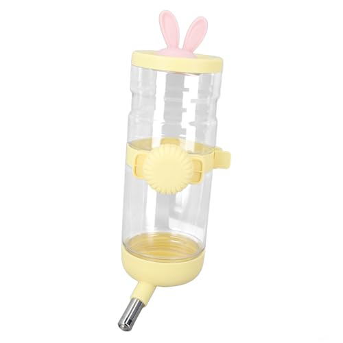 PET CAGE Water Flasche Große Kapazität Leckdosen Automatische Wasserflasche für Kleine Tiere für Igelkaninchen Transparent (Narooteghd359k24y-12) von Naroote