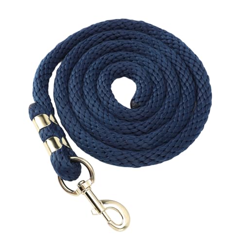 Pferde -Trainingsseil, Pferdes Longe Line Einfache Vielseitige Anti -Slip -Grip -Heavy -Duty -2M (Navy blau) von Naroote