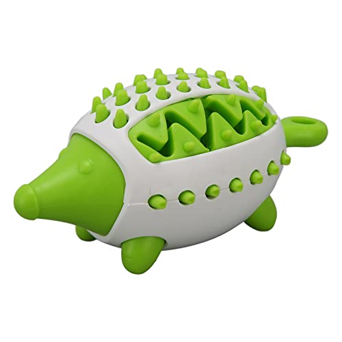 Zähneknirschen Puzzle Spielzeug für Welpen Förderung Übung Bissfestes TPR Material Hundeleckerli Fütterungsspielzeug für große Hunde (grün) von Naroote
