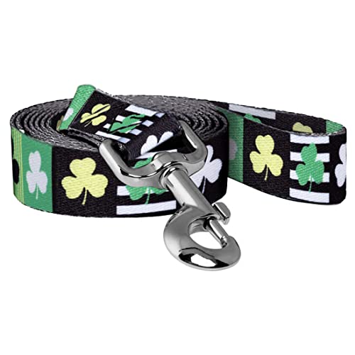 Native Pup St. Patrick's Day Hundeleine (St. Patrick's gemustertes Kleeblatt) von Native Pup