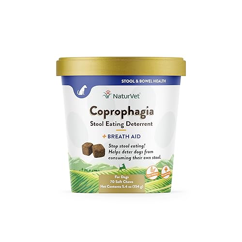 NaturVet Coprophagia Plus Breath Aid Soft Chew - 70Ct by NaturVet von NaturVet