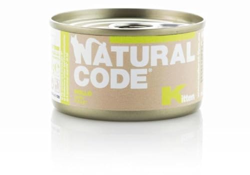 Katzenfutter Natural LINE SRL Naturcode KOT 85G Kitten Kura / 24 von Natural Code