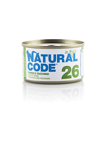 NATURAL CODE 26 TONNO E TACCHINO IN JELLY. 85GR von Natural Code