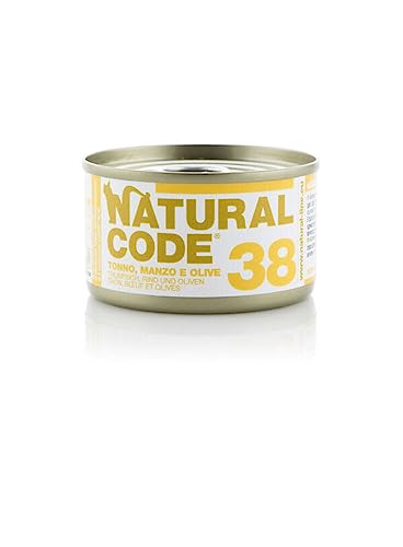 NATURAL CODE 38 TONNO MANZO E OLIVE IN JELLY. 85GR von Natural Code