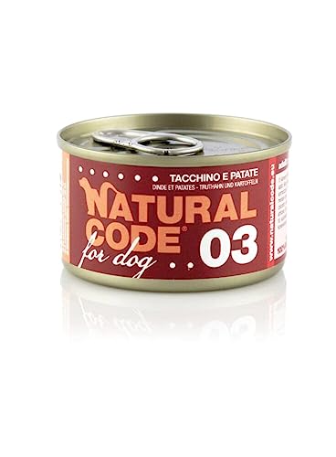 NATURAL CODE Dog 03 Tacchino E Patte. 90 g von Natural Code