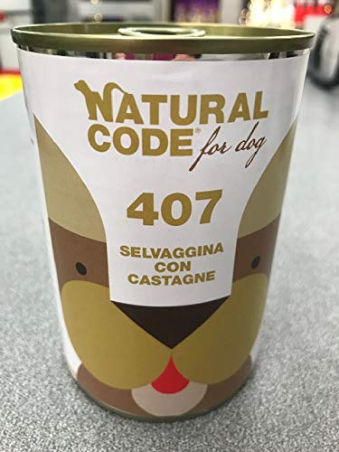NATURAL CODE Hund Dose 400 g - 407 Wilde und Kastanien von Natural Code