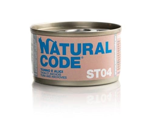 NATURAL CODE ST04 TONNO E ALICI. 85GR von Natural Code