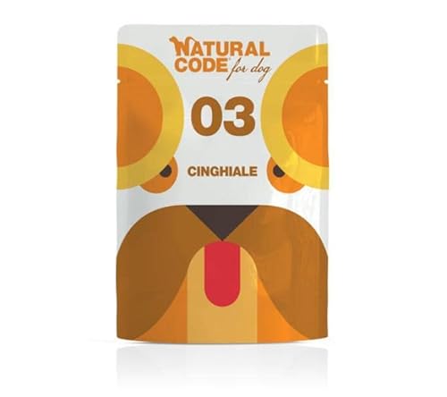 Nassfutter für Hunde Natural LINE SRL Natural Code Hund SASZ.100G 03 DZIK / 20 von Natural Code