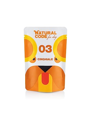 Nassfutter für Hunde Natural LINE SRL Natural Code Hund SASZ.100G 03 DZIK / 20 von Natural Code