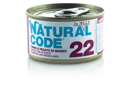 Natural Code 22 Thunfisch und Rindfleisch Adult Cat Nassfutter 85g von Natural Code