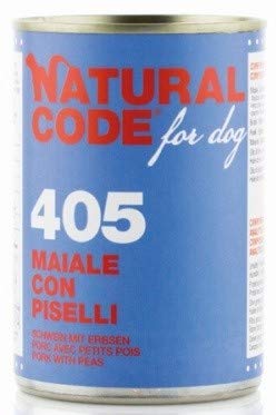 Natural Code für Hunde 400g Schwein mit Piselli von Natural Code