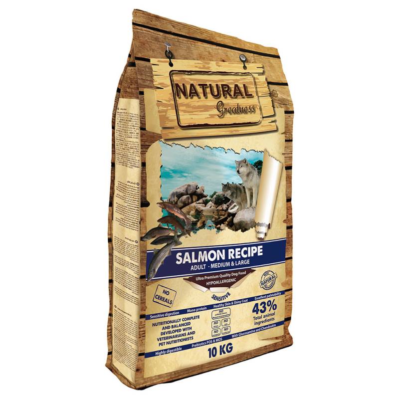 Natural Greatness Lachs - Sparpaket: 2 x 10 kg von Natural Greatness