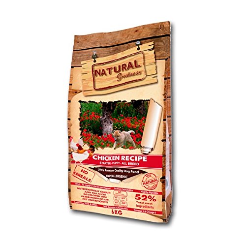 Natural greatness 2 KG Chicken Starter hondenvoer von Natural Greatness