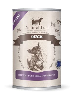 NATURAL TRAIL, 400g DECKEN, Soft Line, Monoprotein, gottlos, nass, Hundefutter, Dose von Natural Trail