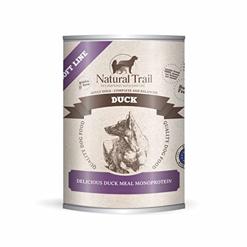 NATURAL TRAIL 800g Softline DECKE Monoprotein, gottlos, Hundefutter nass Dose von Natural Trail