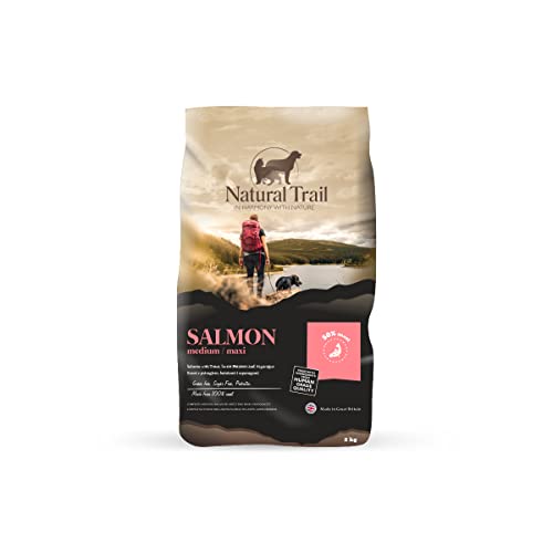 NATURAL TRAIL Dog 2kg, LELCH mit Bataten und Spargeln, Mittelrasse, gottlos, Premium Trockenfutter von Natural Trail