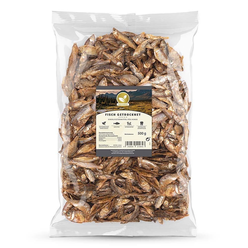 Natural | Fisch getrocknet | 500 g von Natural