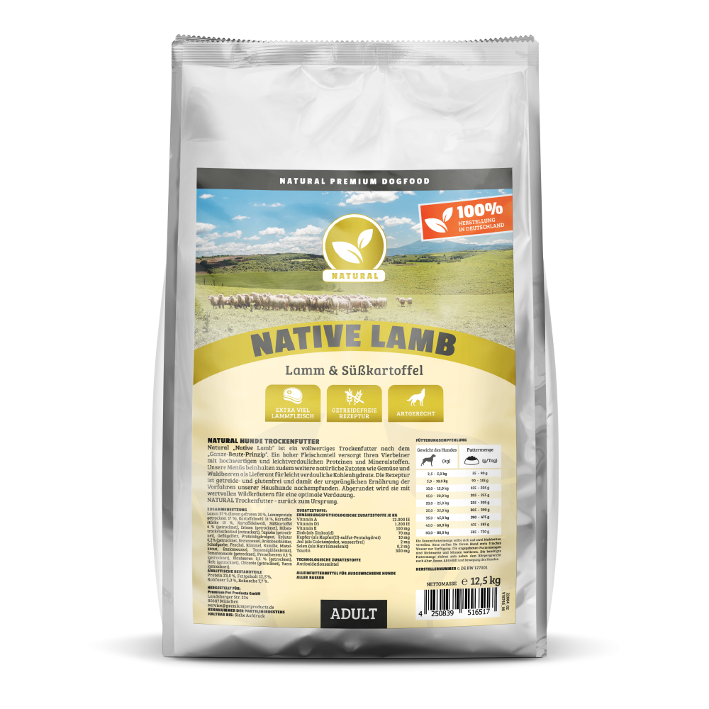 Natural | Native Lamb | 12,5 kg von Natural