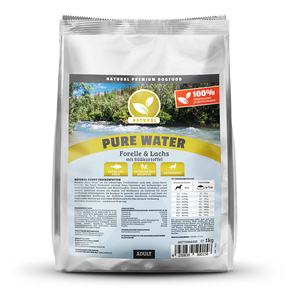 Natural | Pure Water | 6 x 1 kg von Natural