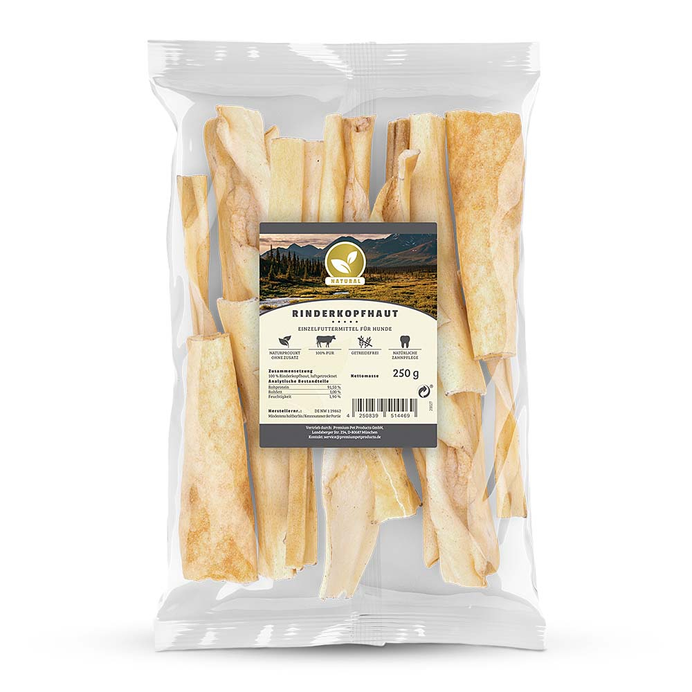 Natural | Rinderkopfhaut | 250 g von Natural