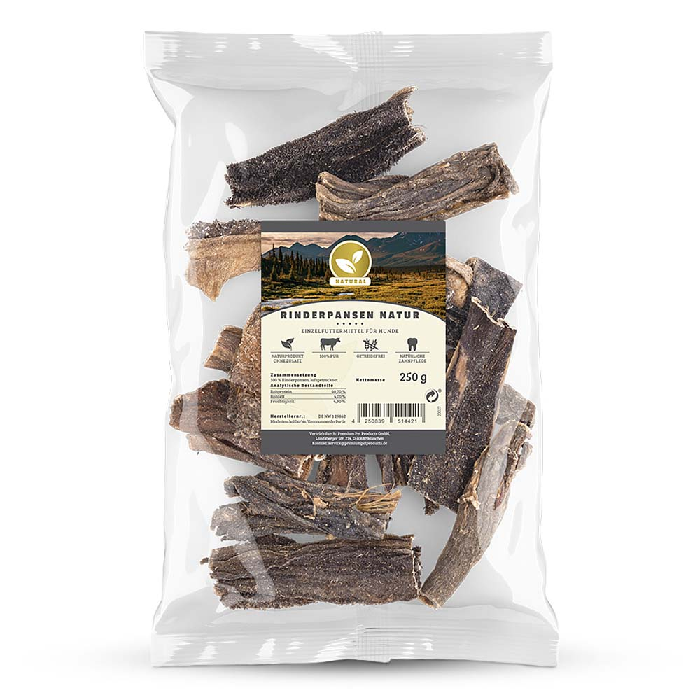 Natural | Rinderpansen grün/Natur | 250 g von Natural