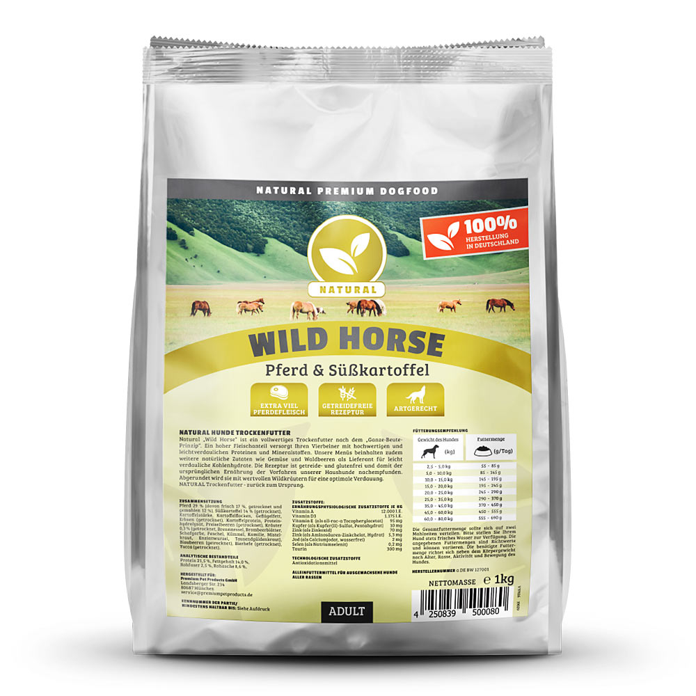 Natural | Wild Horse mit Pferd | 1 kg von Natural