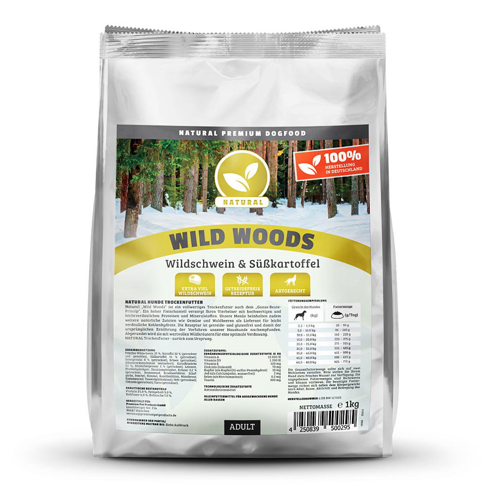 Natural | Wild Woods | 1 kg von Natural