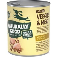 Naturally Good Veggies & Meat 6x800g Linsen und Huhn von Naturally Good