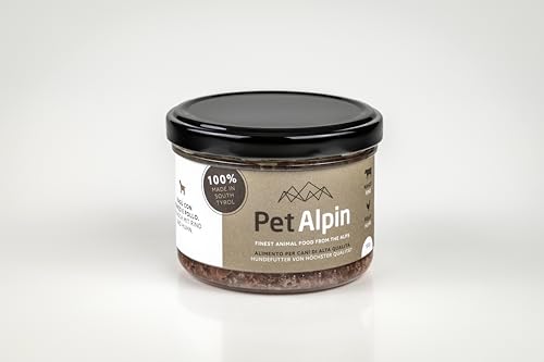 Pet Alpin hochwertiges Hundefutter aus Südtirol (180gr 24 Stück, Rind & Huhn) von Nature Pet