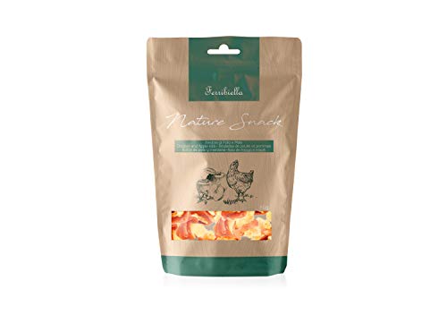 Nature Snack - Huhn & Apfel - Hundesnack, 80g Beutel mit Frischhalteverschluss von Nature Snack