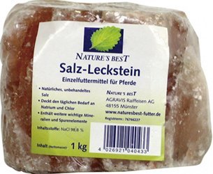 Natures Best Salzleckstein Himalaya 1 kg von Nature's Best