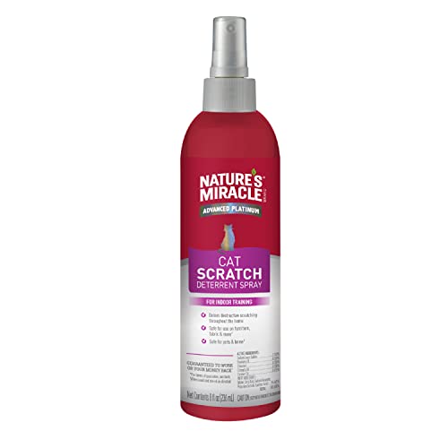 Nature's Miracle Advanced Platinum Kratzer-Spray, 237 ml, verhindert zerstörerische Kratzer von Nature's Miracle