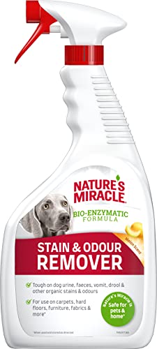 Nature’s Miracle Flecken- & Geruchsentferner Hund - Enzymreiniger für die einfache Beseitigung von Verschmutzungen, Geruchsneutralisierer mit Melonenduft, 946 ml von Nature's Miracle