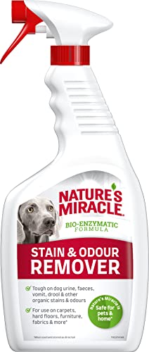 Nature’s Miracle Flecken- & Geruchsentferner Hund - Enzymreiniger für die einfache Beseitigung von Verschmutzungen, Geruchsneutralisierer mit Zitrusduft, 709 ml von Nature's Miracle