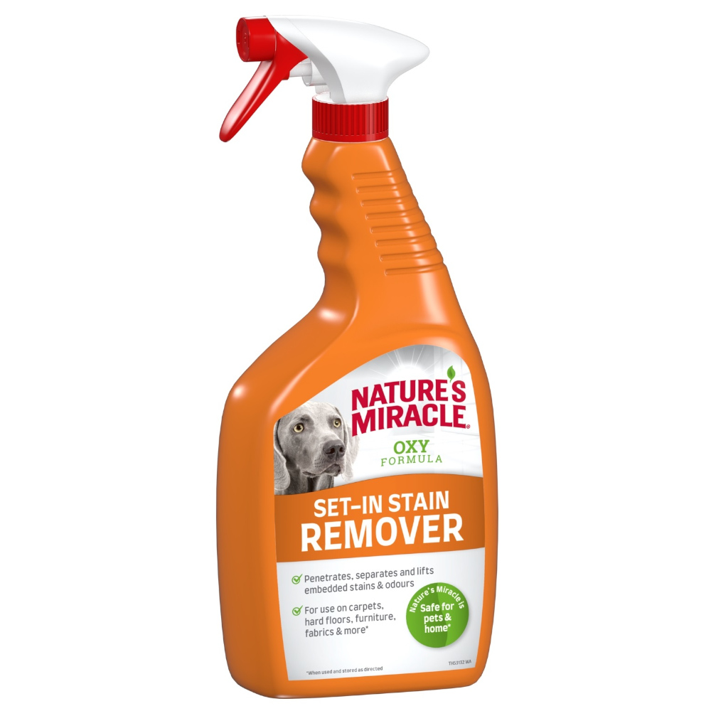 Nature's Miracle Hunde Set-In Flecken- und Geruchsentferner - Sparpaket: 2 x 709 ml von Nature's Miracle