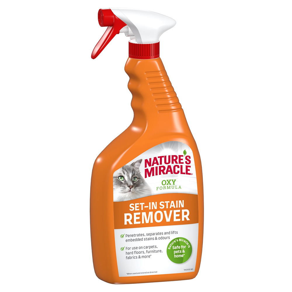 Nature's Miracle Katze Set-In Flecken- und Geruchsentferner - 709 ml von Nature's Miracle