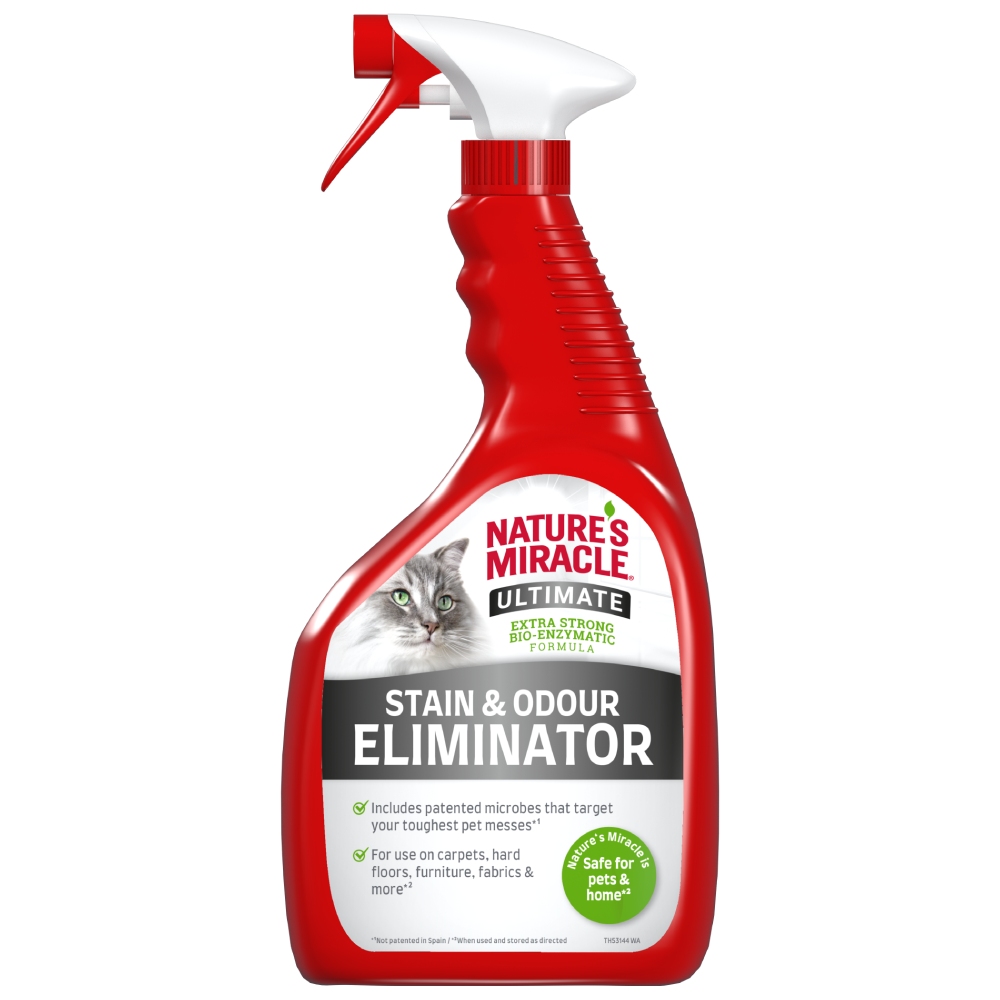 Nature's Miracle Ultimate Katze Flecken- & Geruchsentferner - 946 ml von Nature's Miracle